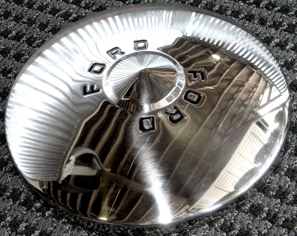 1949 1950 FORD DELUXE VTG STYLE HUB CAP CUSTOM HOT RAT ROD WHEEL COVER